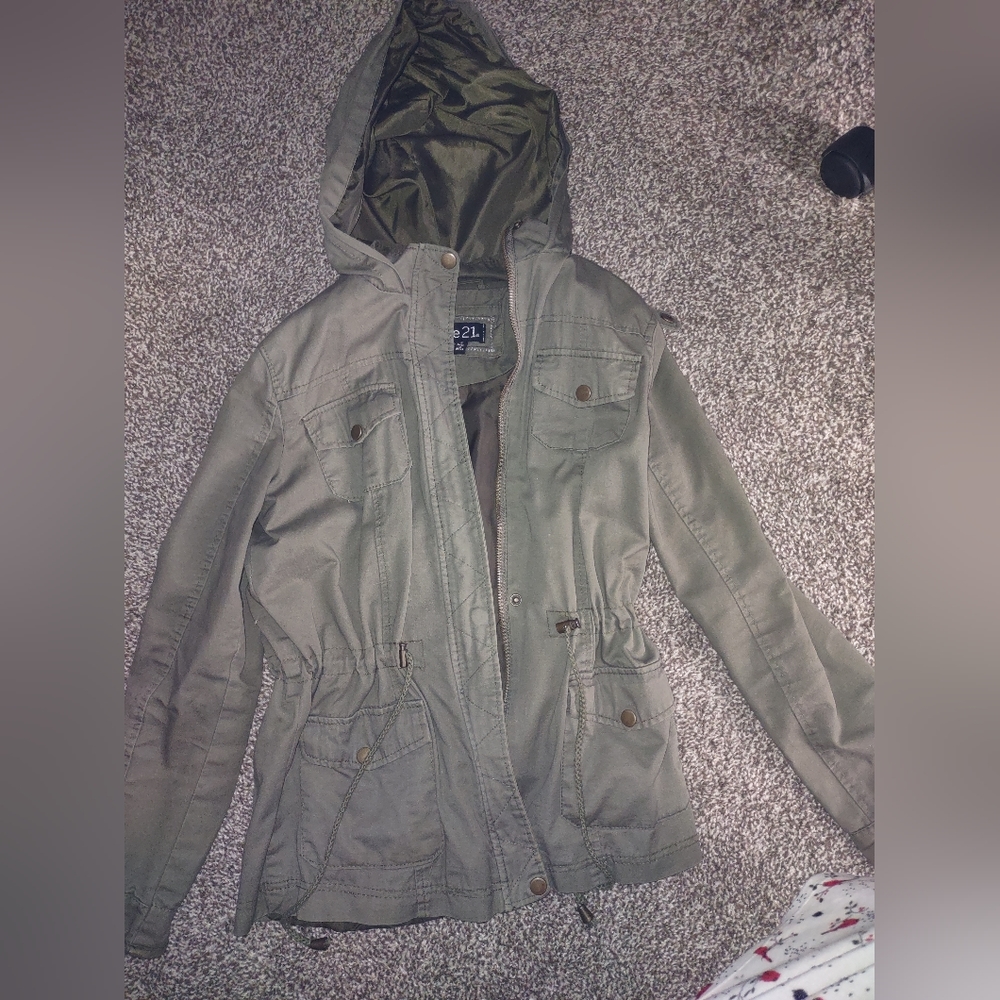 Rue 21 Army Green Jacket